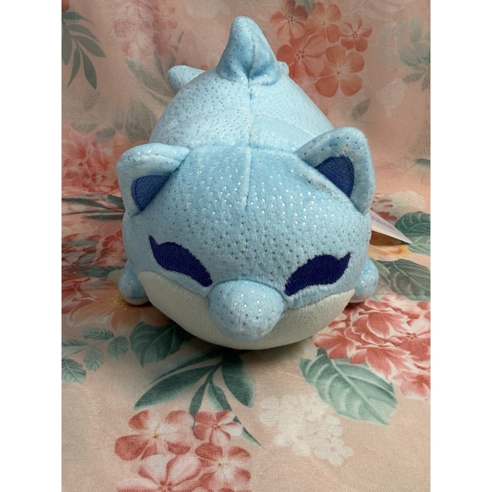 Aphmau Dolphin Cat Plush Blue Sparkle 5"‎